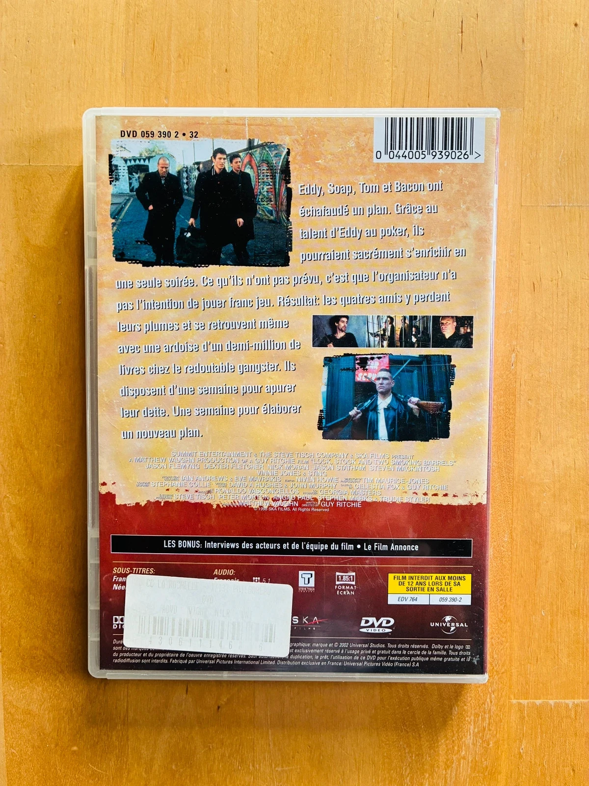 DVD Arnaques Crimes et Botanique van Guy Ritchie. – photo 2